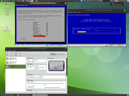 Máy ảo giúp bạn áp dụng những thiết lập mới để kiểm tra tính ổn định.