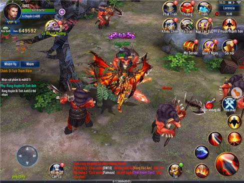 Một số hình ảnh trong game.