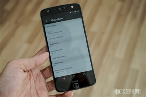 Khui hộp Motorola Moto Z Play