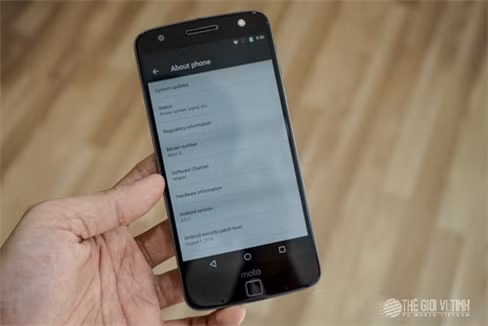 Khui hộp Motorola Moto Z Play