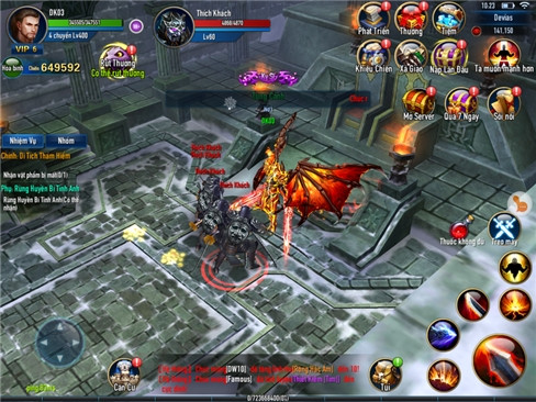 Một số hình ảnh trong game.