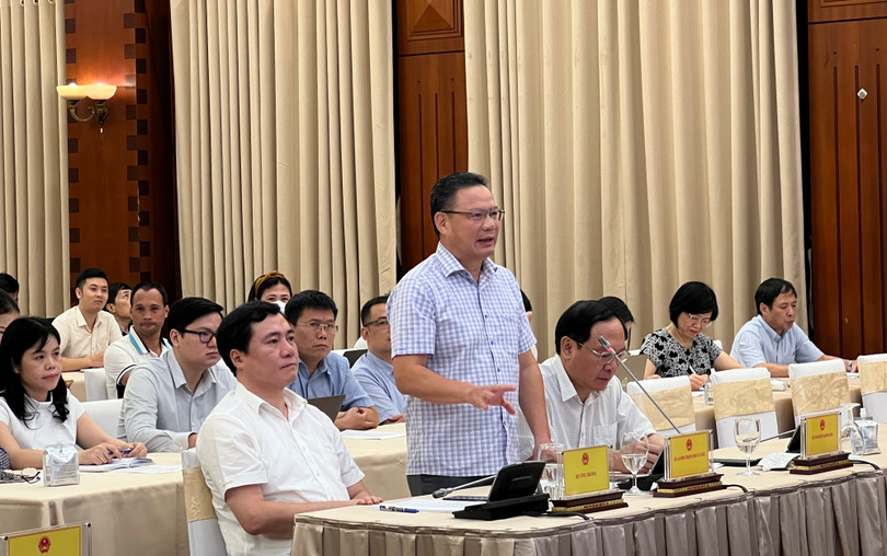 Ông Lê Văn Thanh - Thứ trưởng Bộ Lao động Thương binh và Xã hội - giải thích về việc lựa chọn phương án nghỉ Tết