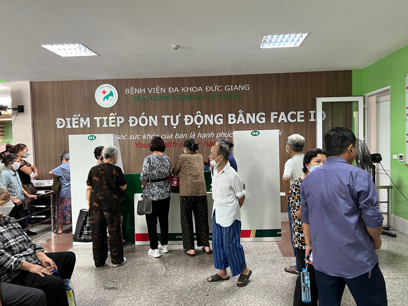 Bệnh viện Đa khoa Đức Giang là một trong những cơ sở y tế của Thủ đô đi đầu trong chuyển đổi số để phục vụ người bệnh