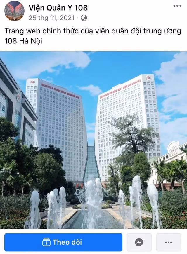 Quảng cáo mạo danh Bệnh viện Trung ương Quân đội 108