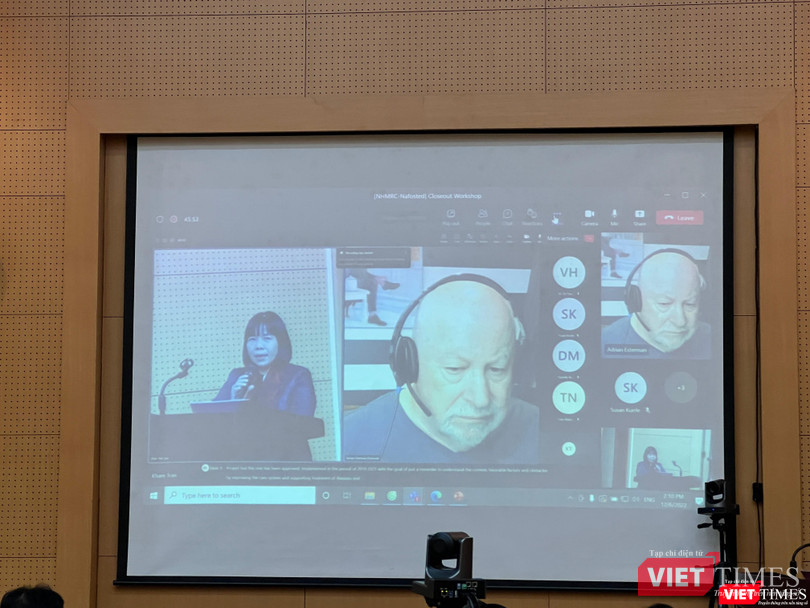 Các chuyên gia ở đầu cầu của Úc tham gia hội thảo Các chuyên gia ở đầu cầu của Úc tham gia hội thảo