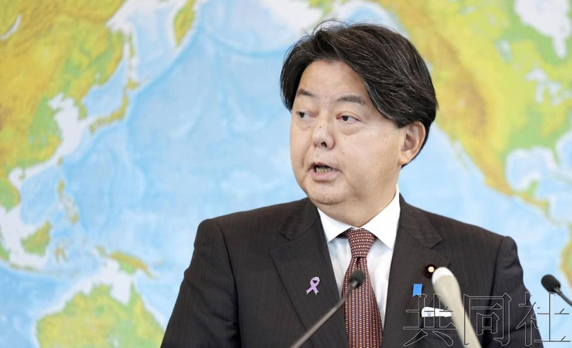 Ngoại trưởng Nhật Yoshimasa Hayashi trả lời phóng viên Kyodo News hôm 25/11 (Ảnh: Kyodo) Ngoại trưởng Nhật Yoshimasa Hayashi trả lời phóng viên Kyodo News hôm 25/11 (Ảnh: Kyodo)