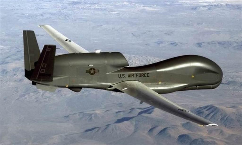 RQ-4 Global Hawk - UAV trinh sát chiến lược của Mỹ đã hoạt động 20 năm sẽ được RQ-180 thay thế (Ảnh: Chinatimes). RQ-4 Global Hawk - UAV trinh sát chiến lược của Mỹ đã hoạt động 20 năm sẽ được RQ-180 thay thế (Ảnh: Chinatimes).
