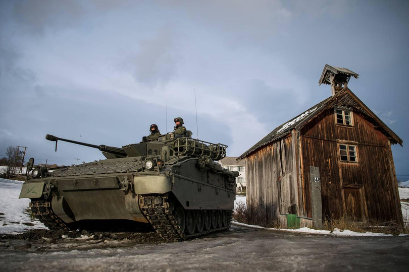 Xe chiến đấu bộ binh Pizaro của Tây Ban Nha trong Lực lượng phản ứng nhanh NATO - NRF (Ảnh: Guancha). Xe chiến đấu bộ binh Pizaro của Tây Ban Nha trong Lực lượng phản ứng nhanh NATO - NRF (Ảnh: Guancha).