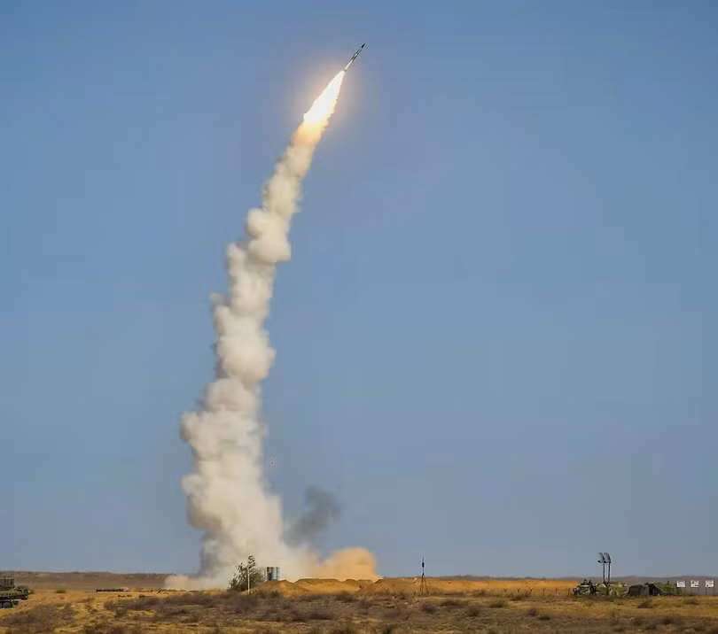 Hệ thống S-500 khai hỏa (Ảnh: Sohu). Hệ thống S-500 khai hỏa (Ảnh: Sohu).