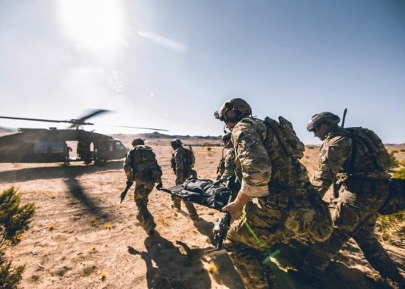 Lính đặc nhiệm Mỹ tới Đài Loan giúp huấn luyện lực lượng đặc nhiệm địa phương (Ảnh: Đông Phương).