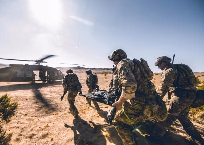 Lính đặc nhiệm Mỹ tới Đài Loan giúp huấn luyện lực lượng đặc nhiệm địa phương (Ảnh: Đông Phương).