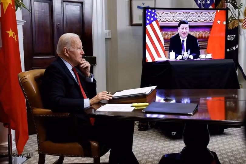 Ông Joe Biden phát biểu tại cuộc đối thoại (Ảnh: Đông Phương).
