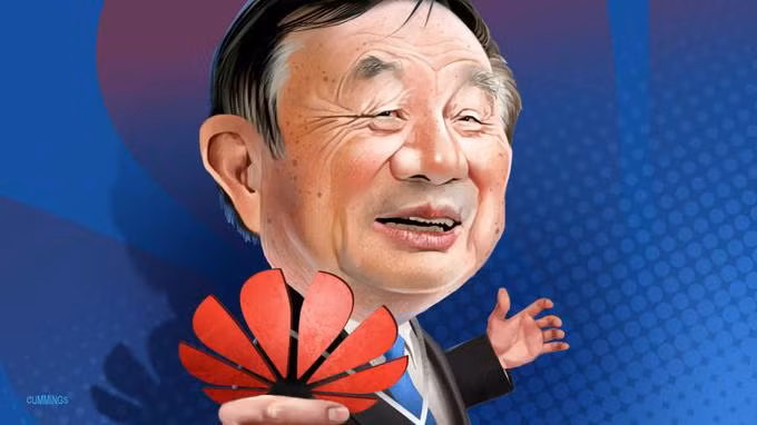 Ông Nhậm Chính Phi khẳng định sẽ không bán mảng thiết bị. Ảnh: FT.