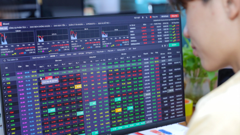 Chứng khoán Việt Nam được nâng hạng. Ảnh: Tùng Đoàn 