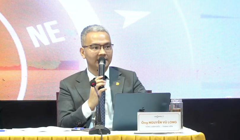 Ông Nguyễn Vũ Long - Tổng giám đốc VNDirect. Ảnh: Nhật Minh 
