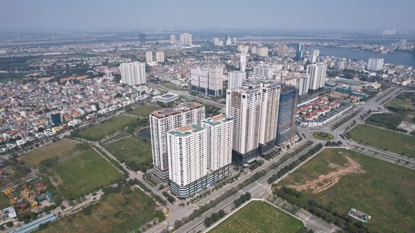 Thống kê 9 tháng năm 2025, loạt ngân hàng ồ ạt bơm vốn cho bất động sản. Ảnh minh hoạ: NM