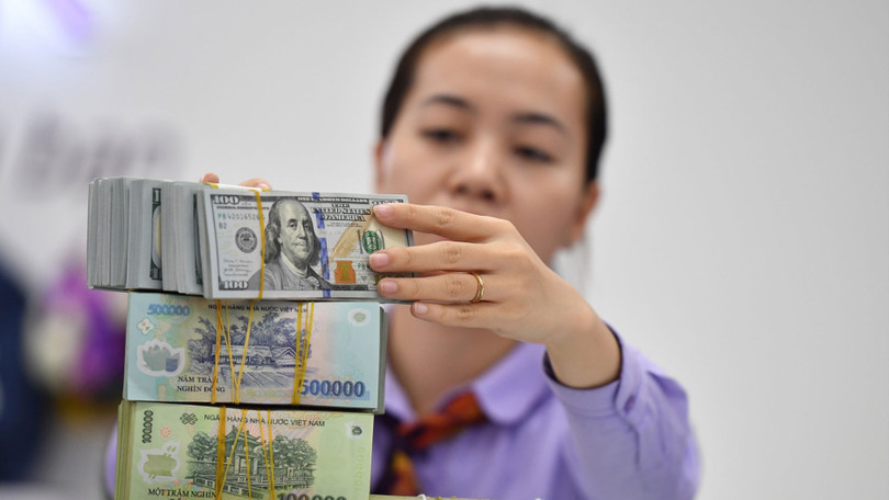 Ngân hàng Nhà nước bán can thiệp ngoại tệ kỳ hạn. Ảnh minh hoạ