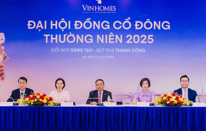 ĐHĐCĐ thường niên năm 2025 của Vinhomes. Ảnh: NM 