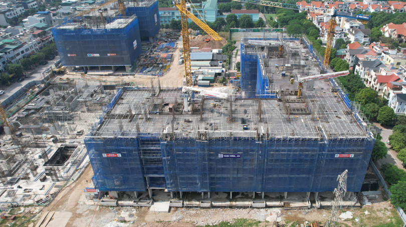 Tồn kho của doanh nghiệp phát triển nhà ở tăng mạnh. Ảnh: HT