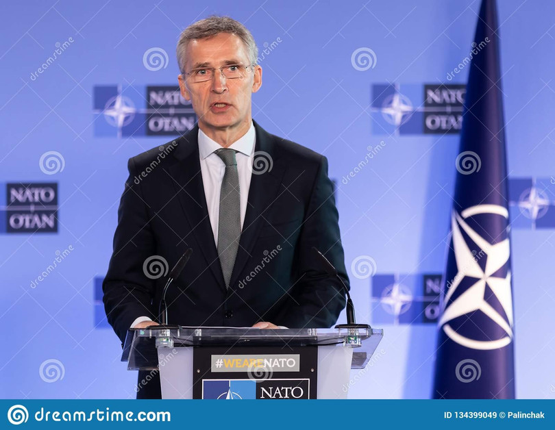Tổng thư ký NATO Jens Stoltenberg. Tổng thư ký NATO Jens Stoltenberg.