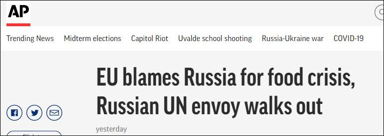 Hãng tin AP đưa tin về vụ vụ việc.