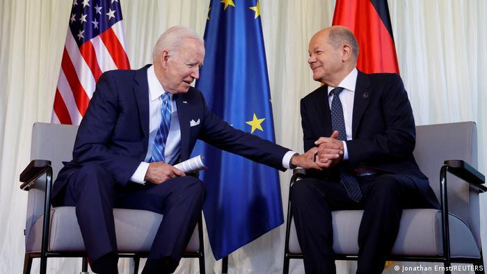 Tổng thống Mỹ Joe Biden và Thủ tướng Đức Olaf Scholz (Ảnh Reuters). Tổng thống Mỹ Joe Biden và Thủ tướng Đức Olaf Scholz (Ảnh Reuters).