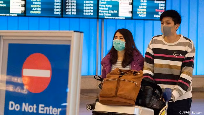 Ngày 2/2 Mỹ thực hiện đóng cửa nhưng đã có 430 ngàn người nhập cảnh từ Trung Quốc (Ảnh: AFP)