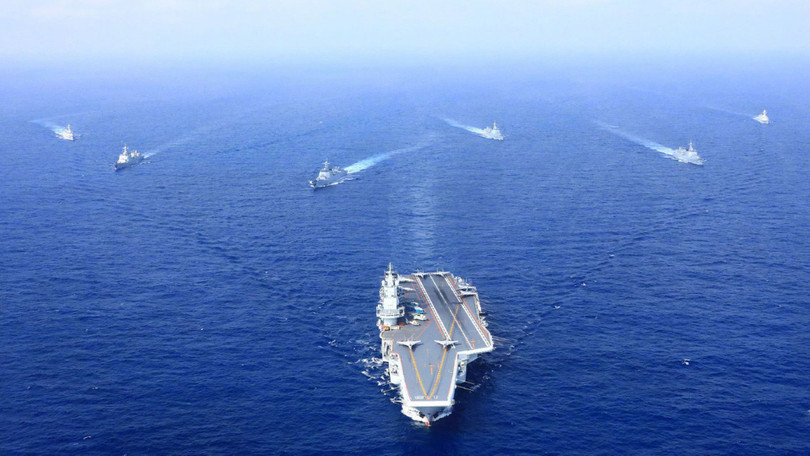 Hiện Liêu Ninh là tàu sân bay duy nhất còn hoạt động tại khu vực Thái Bình Dương (Ảnh: Tân Hoa xã ).