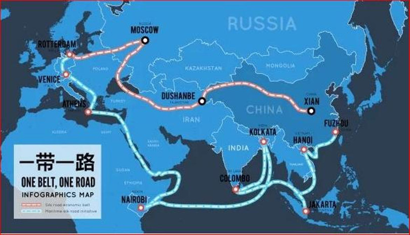Sáng kiến “Vành đai, Con đường” do ông Tập Cận Bình khởi xướng năm 2013 hiện bị coi là đang "mắc cạn"bởi đại dịch COVID-19 trên khắp thế giới (Ảnh: Apolo).