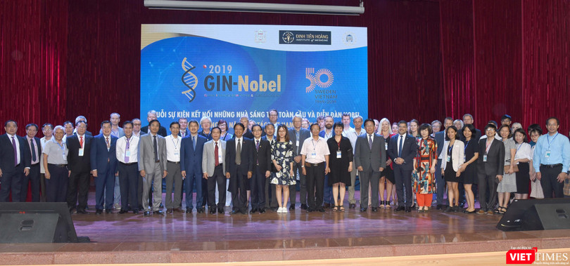 Các đại biểu tham dự Diễn đàn GIN-Nobel 2019