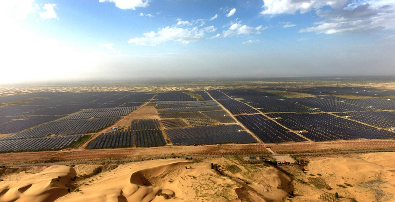 Sắp tới diện tích sa mạc được cải tạo bằng quang điện sẽ đạt 1,181 triệu ha.png