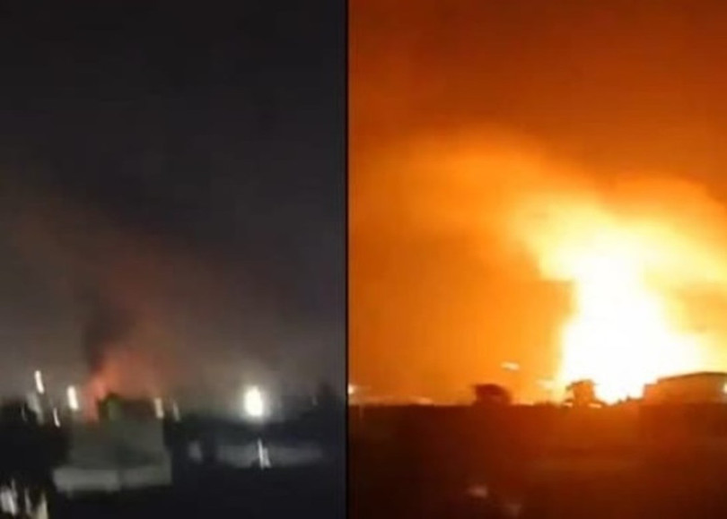 Căn cứ không quân của Pakistan bị trúng tên lửa Ấn Độ. Ảnh: Dongfang.