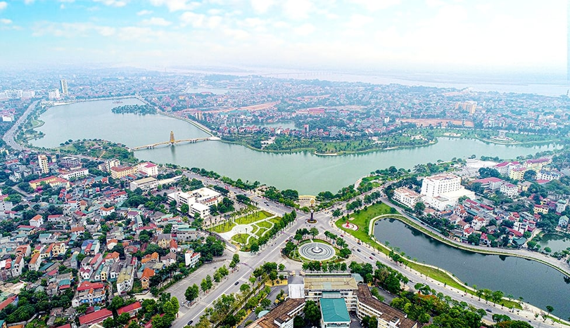 Phú Thọ nhìn từ trên cao