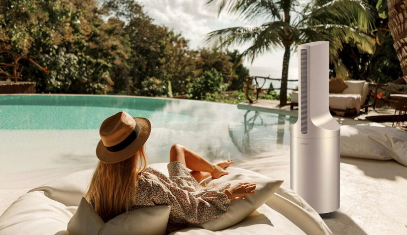 Thiết bị Kensho, máy điều hòa không khí ngoài trời đầu tiên trên thế giới hoạt động mà không cần điện. Ảnh NoCamels