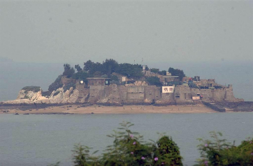 Đảo Sư Dữ trong nhóm đảo Kim Môn do Đài Loan kiểm soát (Ảnh: Toutiao).