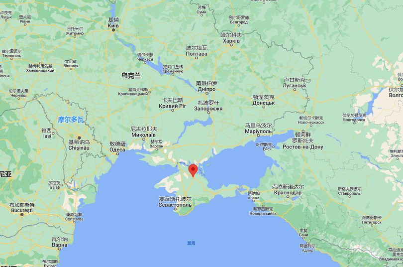 Vị trí quan trọng của thị trấn Dzhankoi ở miền Bắc Crimea.