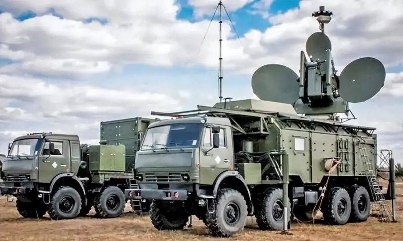 Một số phương tiện tác chiến điện tử của Quân đội Nga (Ảnh: QQ).