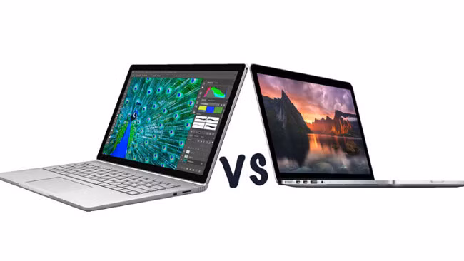So sánh nhanh Surface Book và MacBook Pro mới nhất ảnh 1