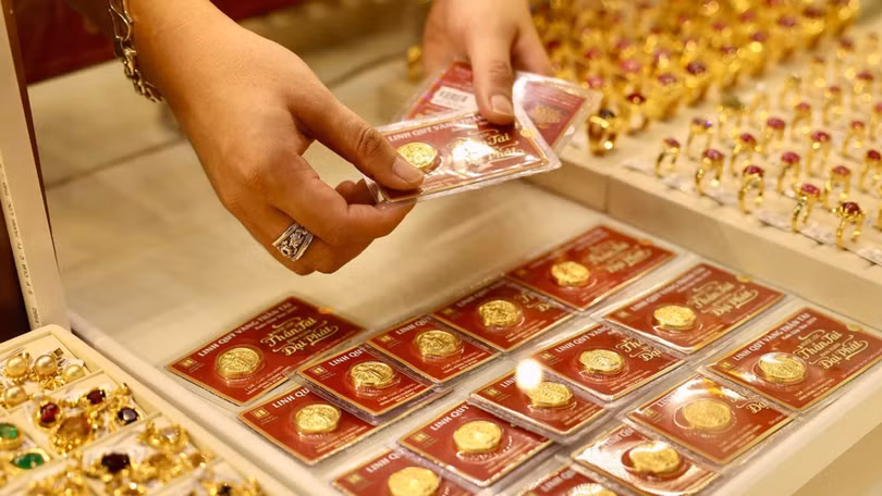 Giá vàng ngày 3/6 tiếp tục giảm sâu. Ảnh: VietNamNet.