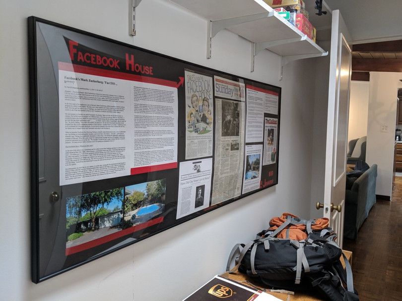 Thăm căn nhà "huyền thoại" nơi Zuckerberg đã sống và tạo lập mạng xã hội Facebook ảnh 5