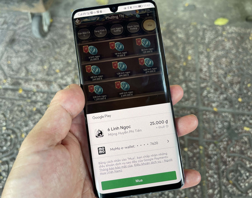 Dễ dàng dùng ví MoMo để thanh toán cho game lậu trên kho ứng dụng. Dễ dàng dùng ví MoMo để thanh toán cho game lậu trên kho ứng dụng.