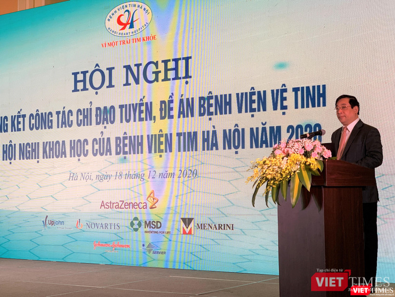 PGS.TS. Lương Ngọc Khuê – Cục trưởng Cục Quản lý khám, chữa bệnh (Bộ Y tế) đánh giá cao kết quả hoạt động của Bệnh viện Tim Hà Nội PGS.TS. Lương Ngọc Khuê – Cục trưởng Cục Quản lý khám, chữa bệnh (Bộ Y tế) đánh giá cao kết quả hoạt động của Bệnh viện Tim Hà Nội