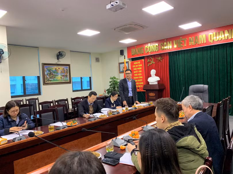 Cuộc họp về công tác đảm bảo an toàn thực phẩm dịp Tết sắp tới