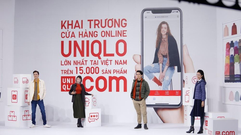 Hình ảnh hôm khai trương cửa hàng Uniqlo trực tuyến. (Ảnh: Uniqlo) Hình ảnh hôm khai trương cửa hàng Uniqlo trực tuyến. (Ảnh: Uniqlo)