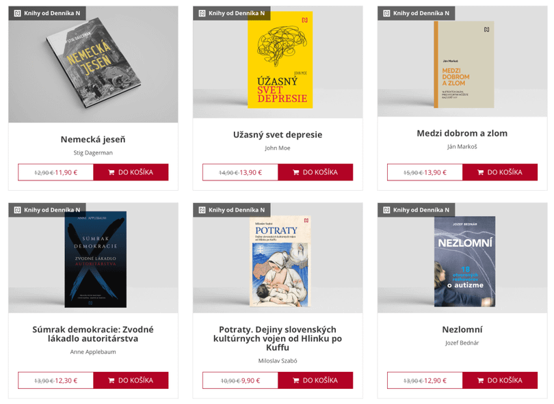 Cửa hàng bán sách trực tuyến của Denik N