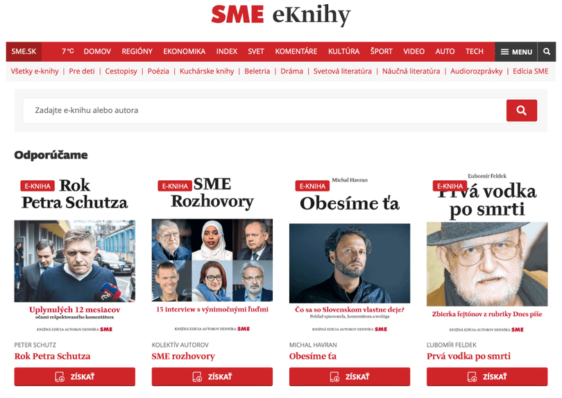 Trang eKnihy giới thiệu các bản sách gốc của Petit Press.