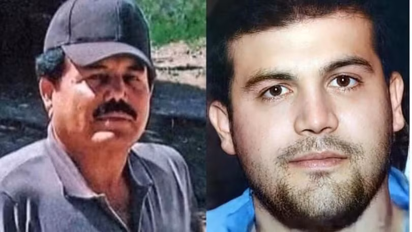 "El Mayo" Zambada (trái) và Guzman Lopez (phải) đã bị FBI lừa bắt hôm 25/7 tại Texas (Ảnh: Singtao).
