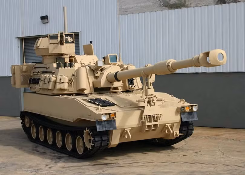 Pháo tự hành M109A6 Paladin. Ảnh Military Ukraine Pháo tự hành M109A6 Paladin. Ảnh Military Ukraine