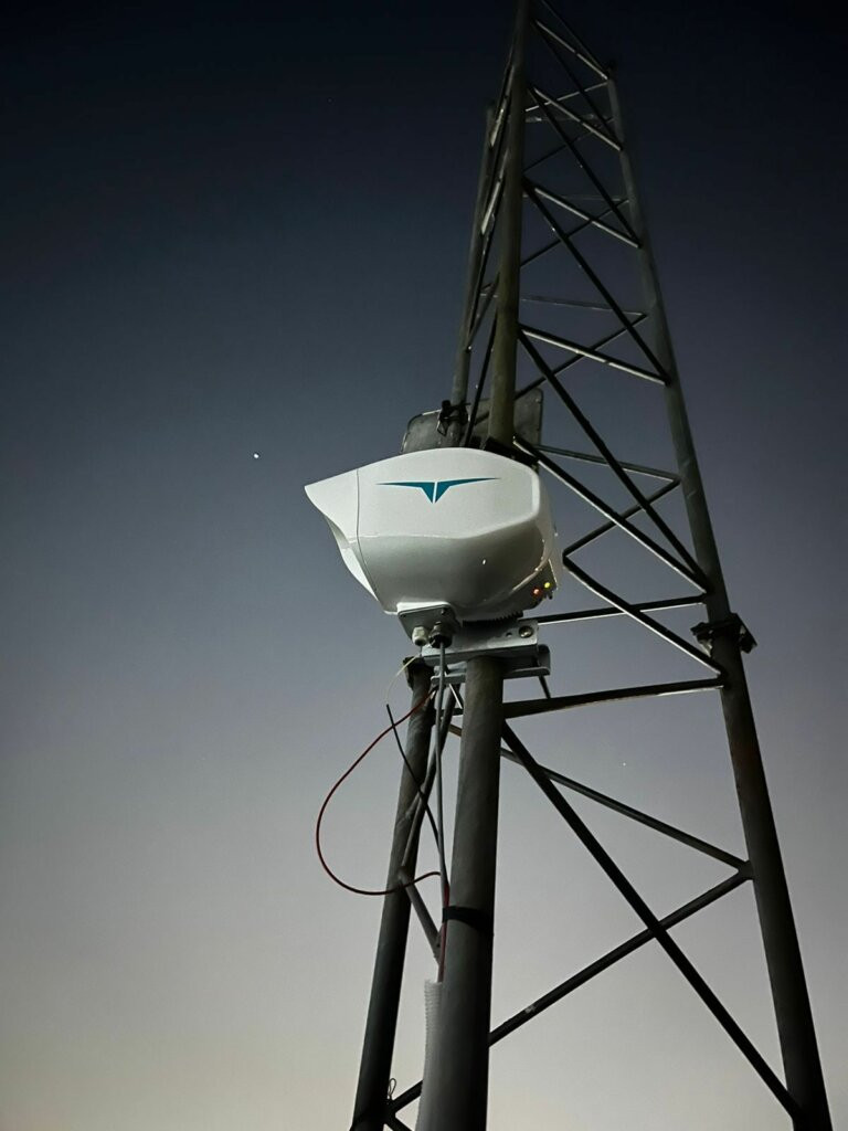 Thiết bị truyền thông laser CENTAURI công nghệ lasercomms. Ảnh Transcelestial. Thiết bị truyền thông laser CENTAURI công nghệ lasercomms. Ảnh Transcelestial.