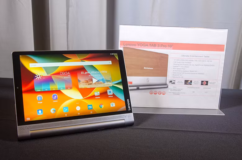 Lenovo ra mắt tablet YOGA màn hình siêu nét
